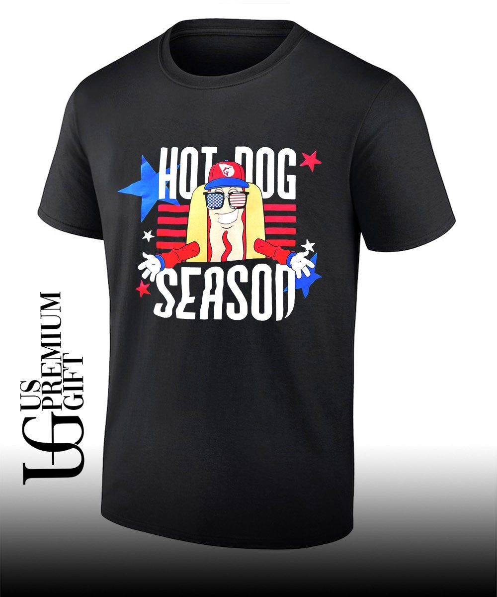 Jarrett Allen Cleveland Cavaliers NBA wearing Hot Dog Season shirt