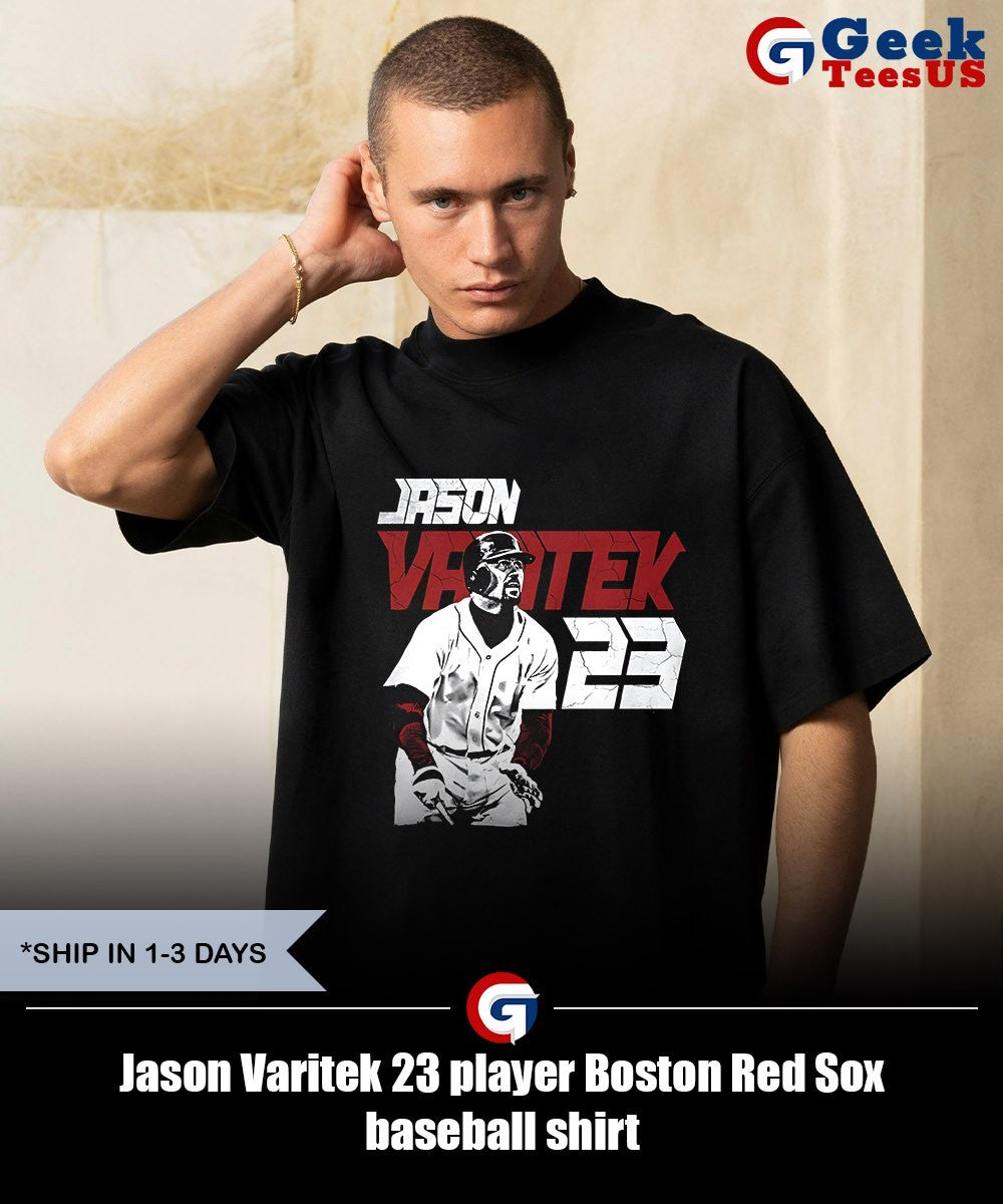 Jason Varitek 23 player Boston Red Sox baseball shirt
