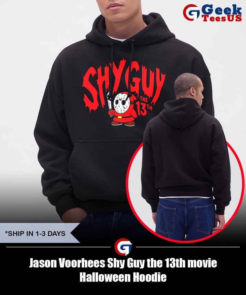 Jason Voorhees Shy Guy the 13th movie Halloween shirt