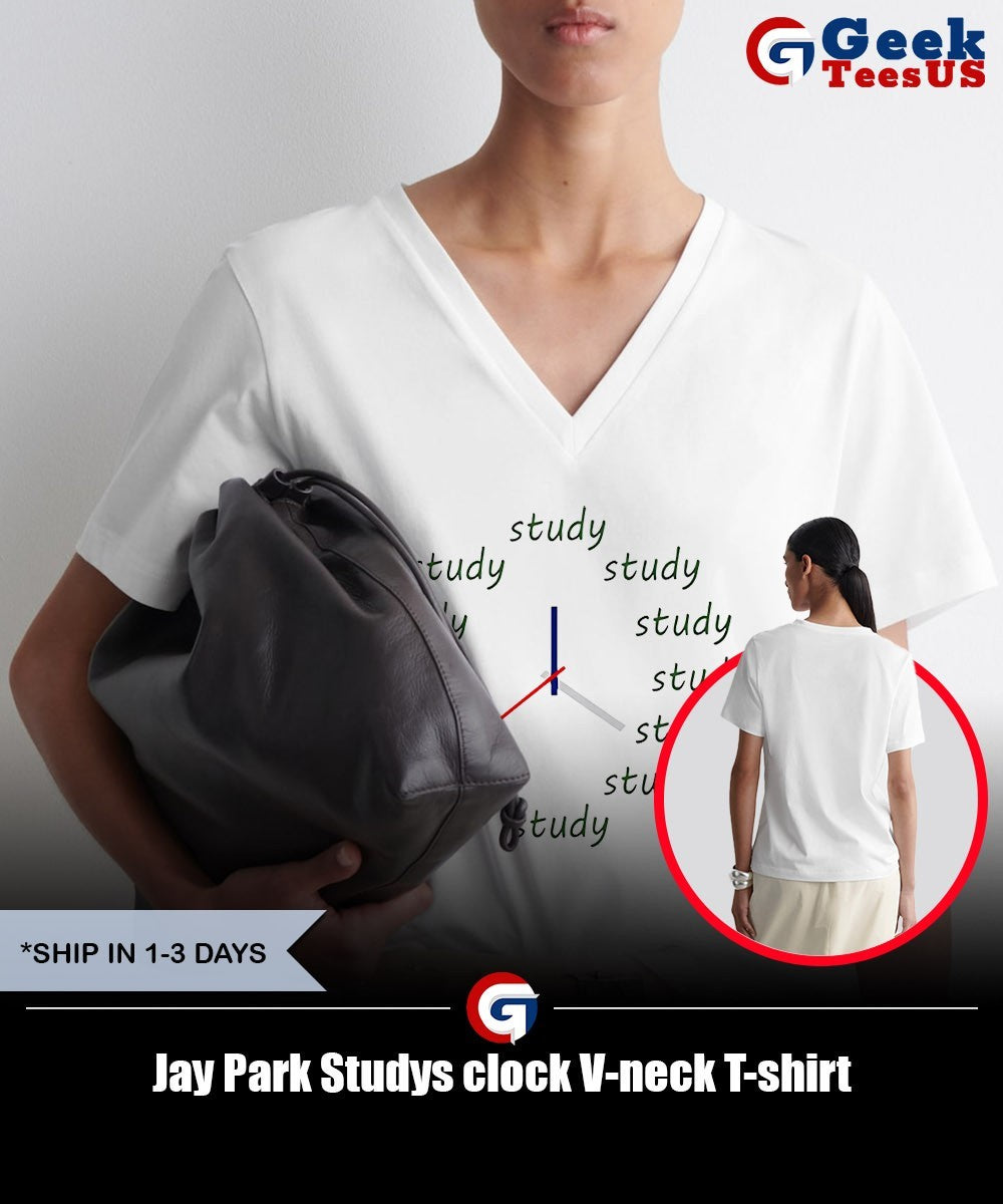 Jay Park Studys clock shirt