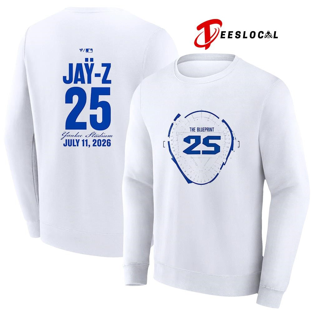 Jay Z The Blueprint Yankee Stadium graphic shirt