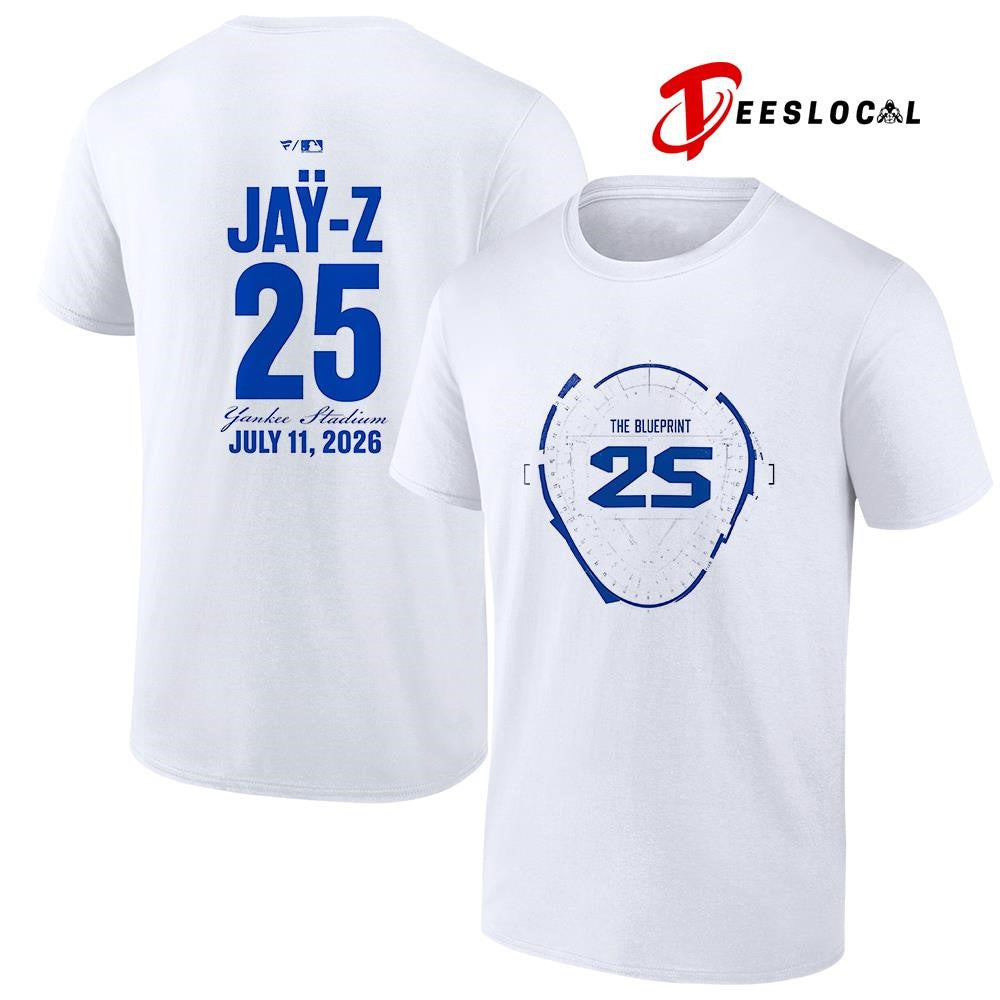 Jay Z The Blueprint Yankee Stadium graphic shirt