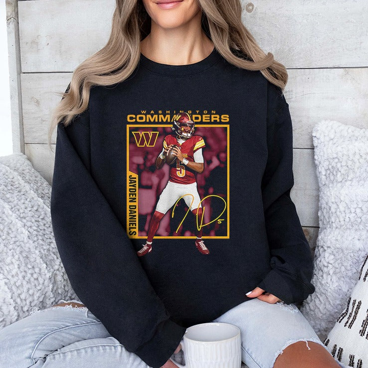 Jayden Daniels Washington Commanders Shirt