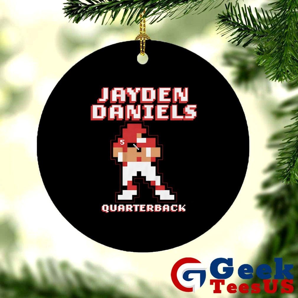 Jayden Daniels Washington Commanders football Quarterback 8 bit shirt