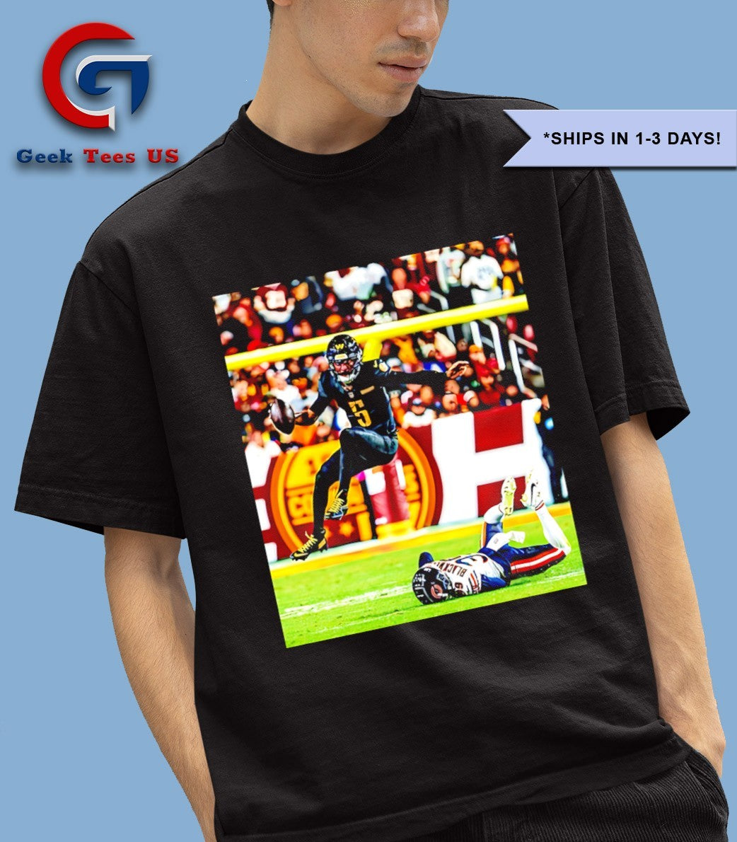 Jayden Daniels’ wears Father with Jayden Daniels And Chicago Bear 2024 shirt