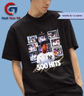 Jazz Chisholm Jr New York Yankees 500 Hits 2-Run Blast poster shirt