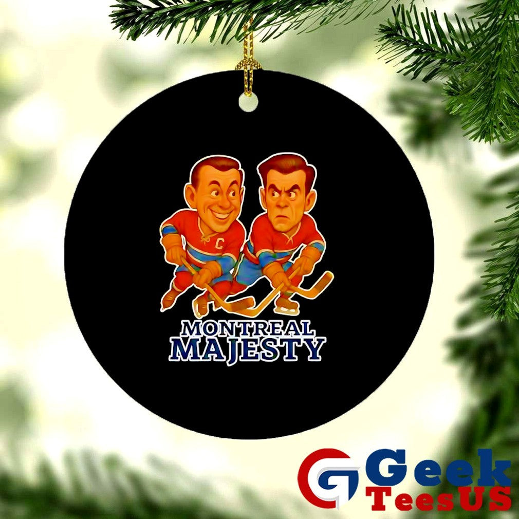 Jean Beliveau and Maurice Richard Montreal Majesty Hockey caricatures shirt