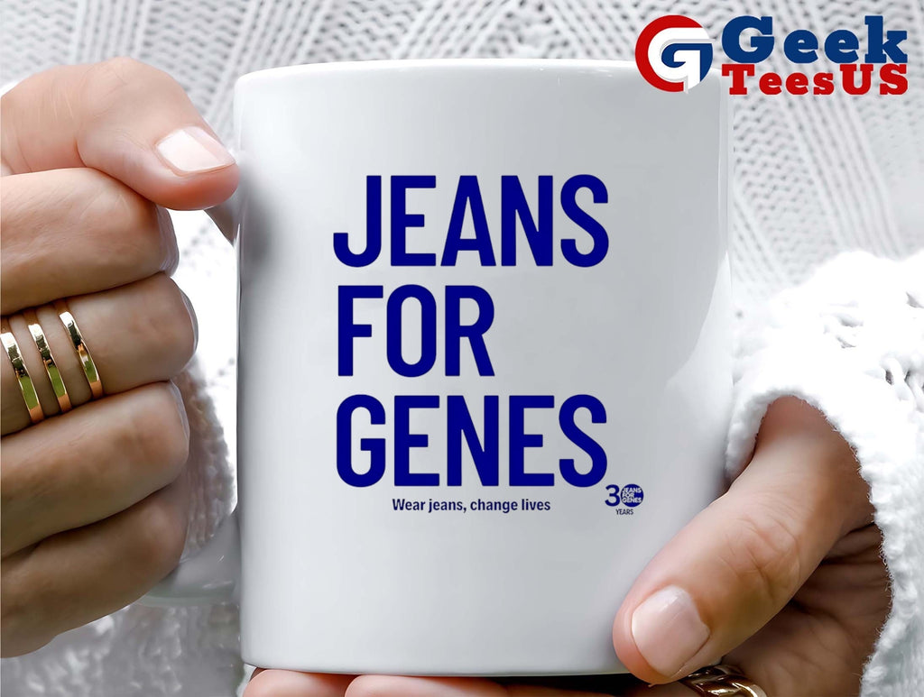 Jeans for genes shirt