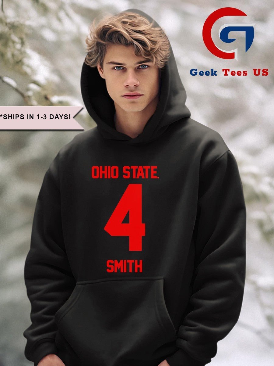 Jeremiah Smith 4 Ohio State Football shirt