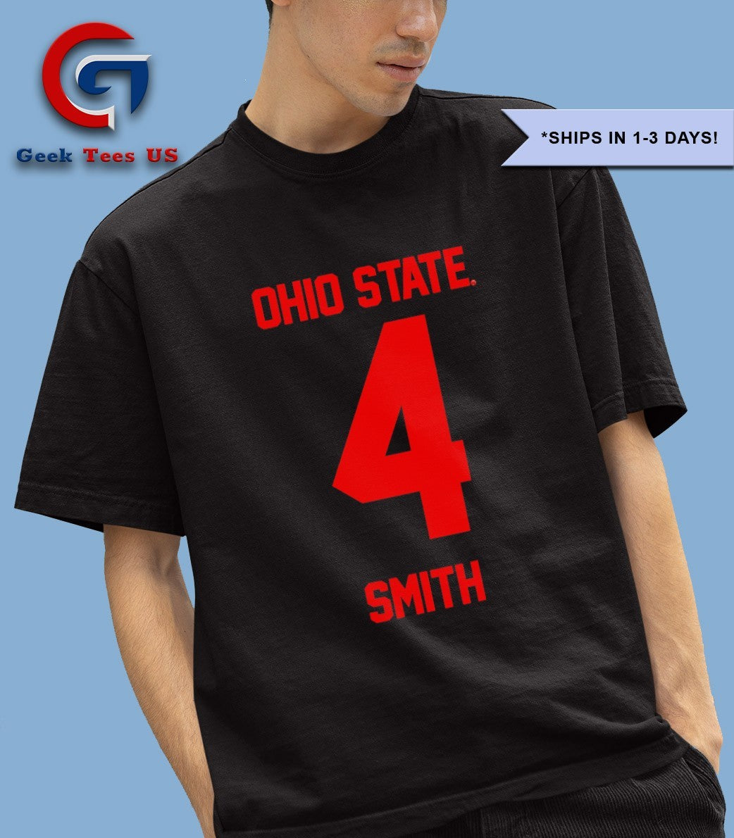 Jeremiah Smith 4 Ohio State Football shirt