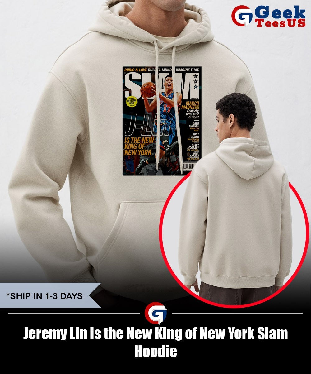 Jeremy Lin is the New King of New York Slam shirt