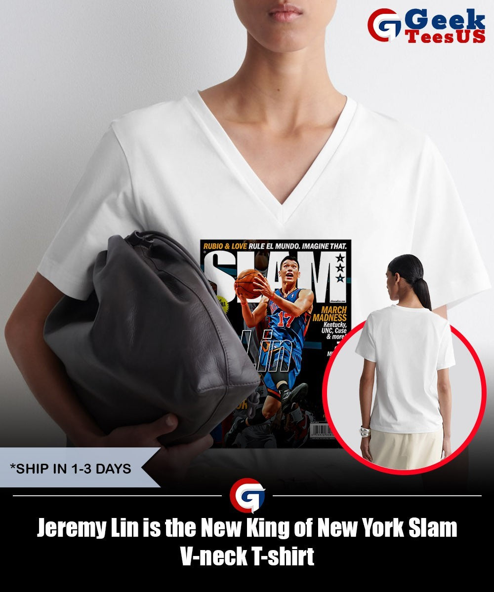 Jeremy Lin is the New King of New York Slam shirt