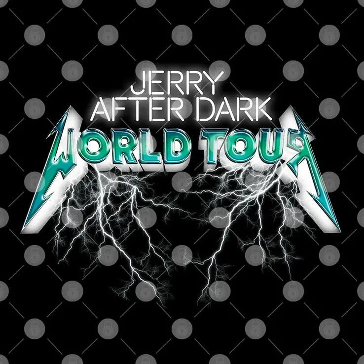 Jerry After Dark World Tour 2023 2024 Shirt