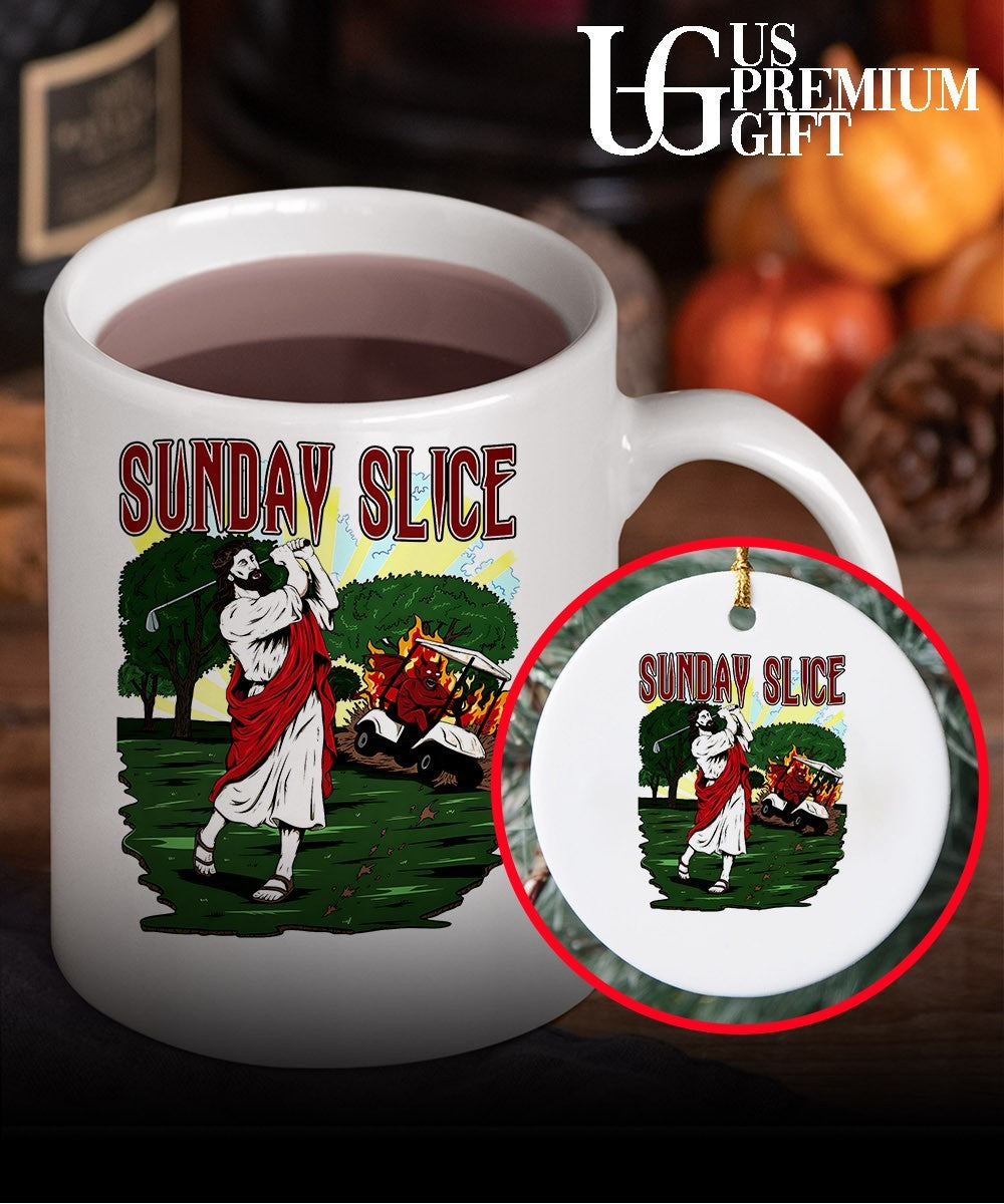 Jesus Golfed Sunday Slice shirt
