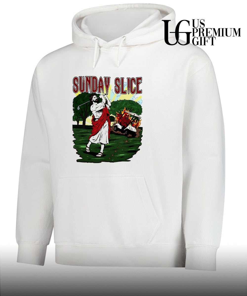 Jesus Golfed Sunday Slice shirt