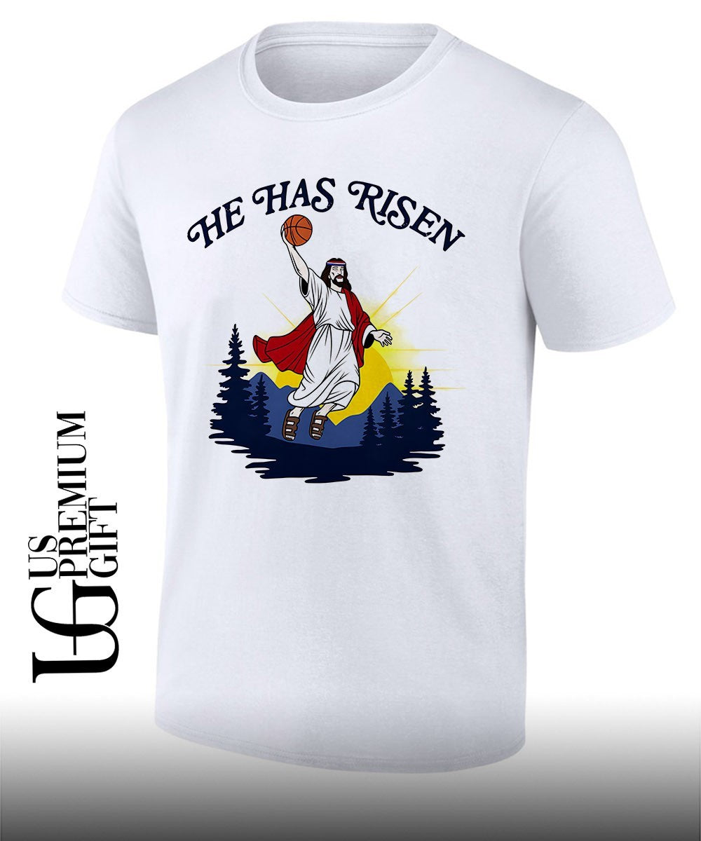 Jesus Has Risen basketball shirt