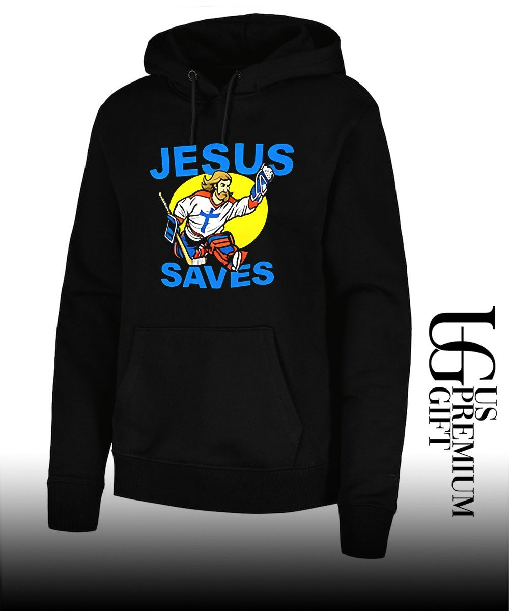Jesus Saves Hockey shirt