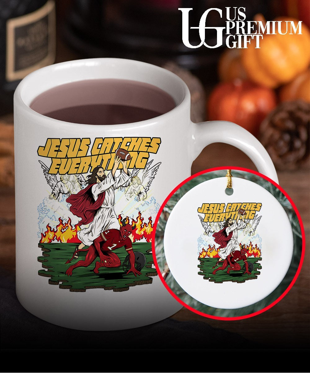 Jesus catches everything shirt