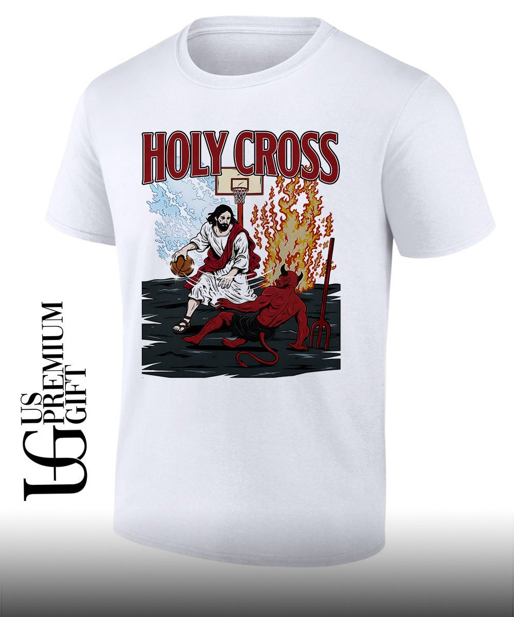 Jesus holy cross basketball shirt