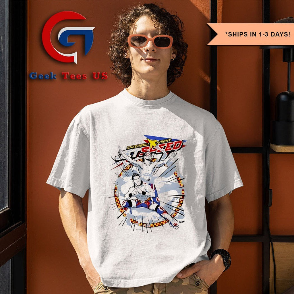 Jet Speed Speedball and Knight shirt