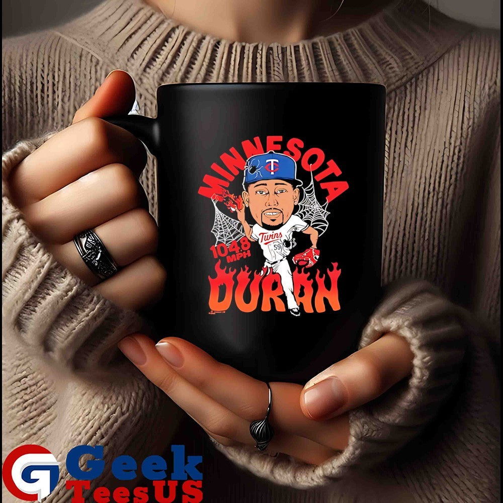Jhoan Duran Minnesota Twins basketball caricature shirt