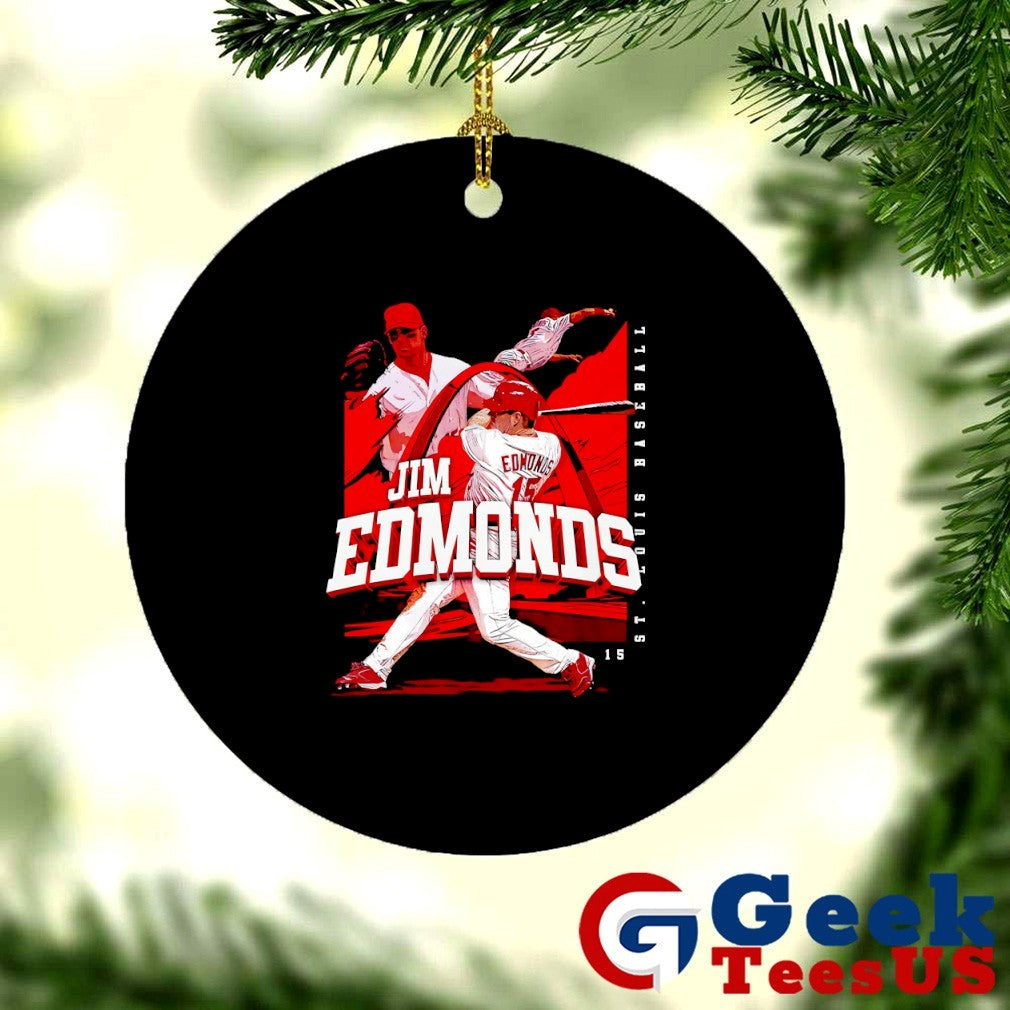 Jim Edmonds player St. Louis Cardinals baseball player name shirt