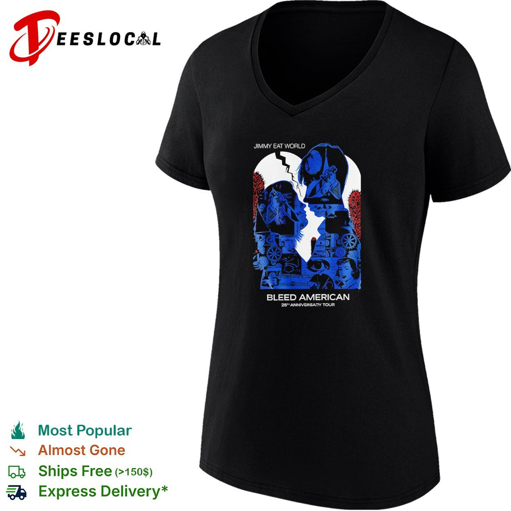Jimmy Eat World Bleed American 25th Anniversary Tour T-shirt