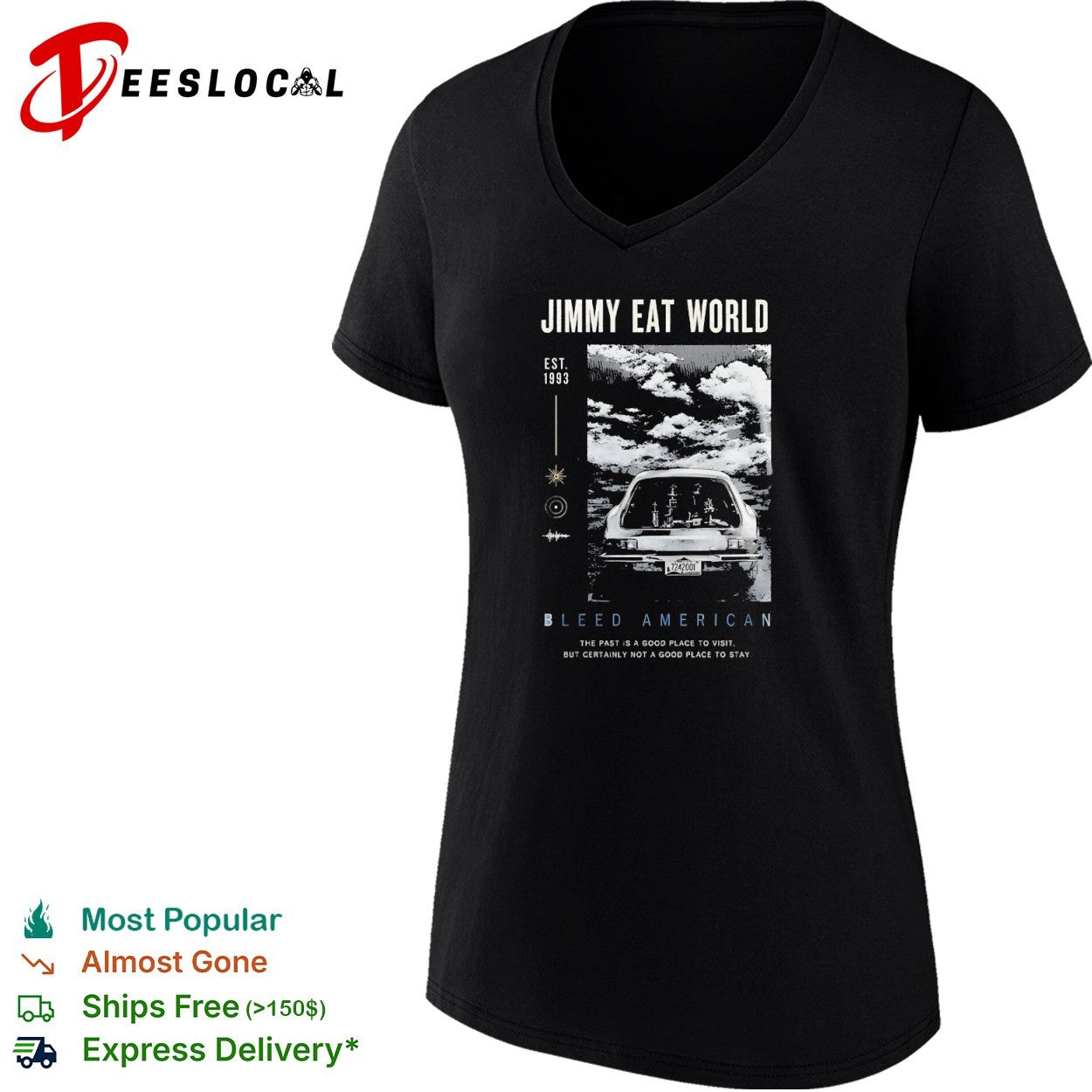 Jimmy Eat World Bleed American The Past Is a Good Place to Visit shirt