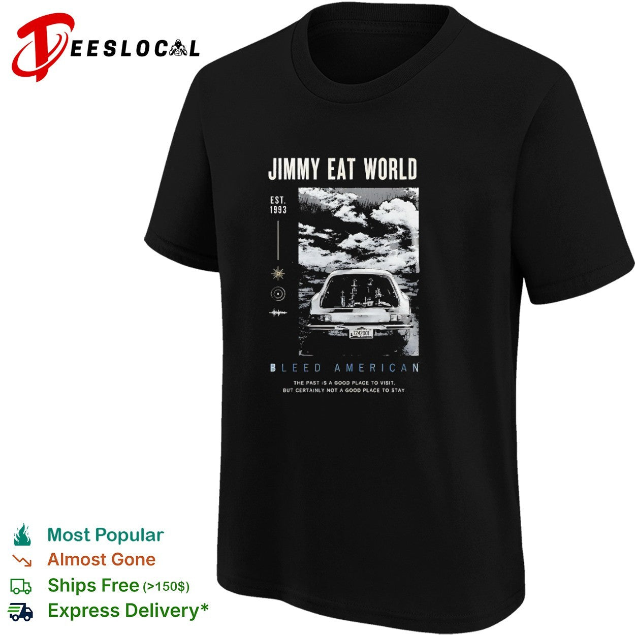 Jimmy Eat World Bleed American The Past Is a Good Place to Visit shirt