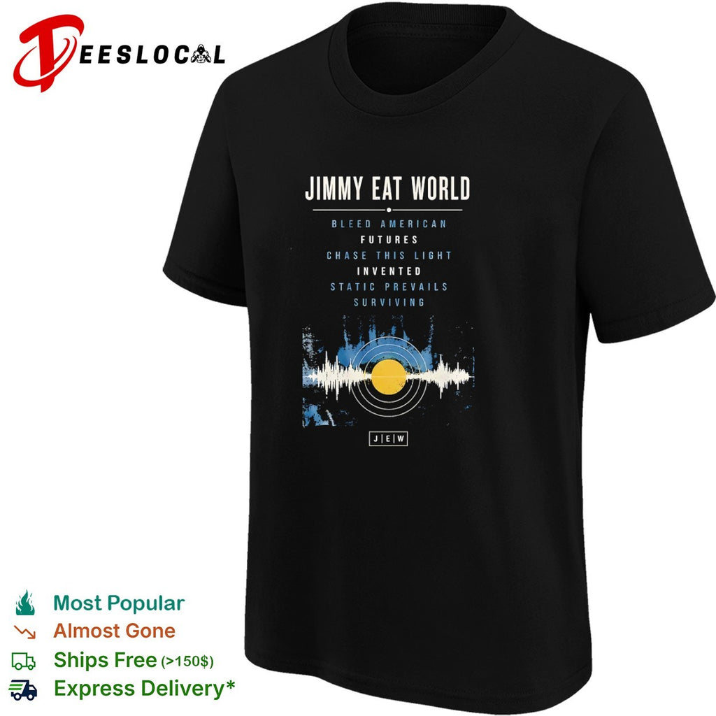 Jimmy Eat World Discography Band Logo Bleed American shirt