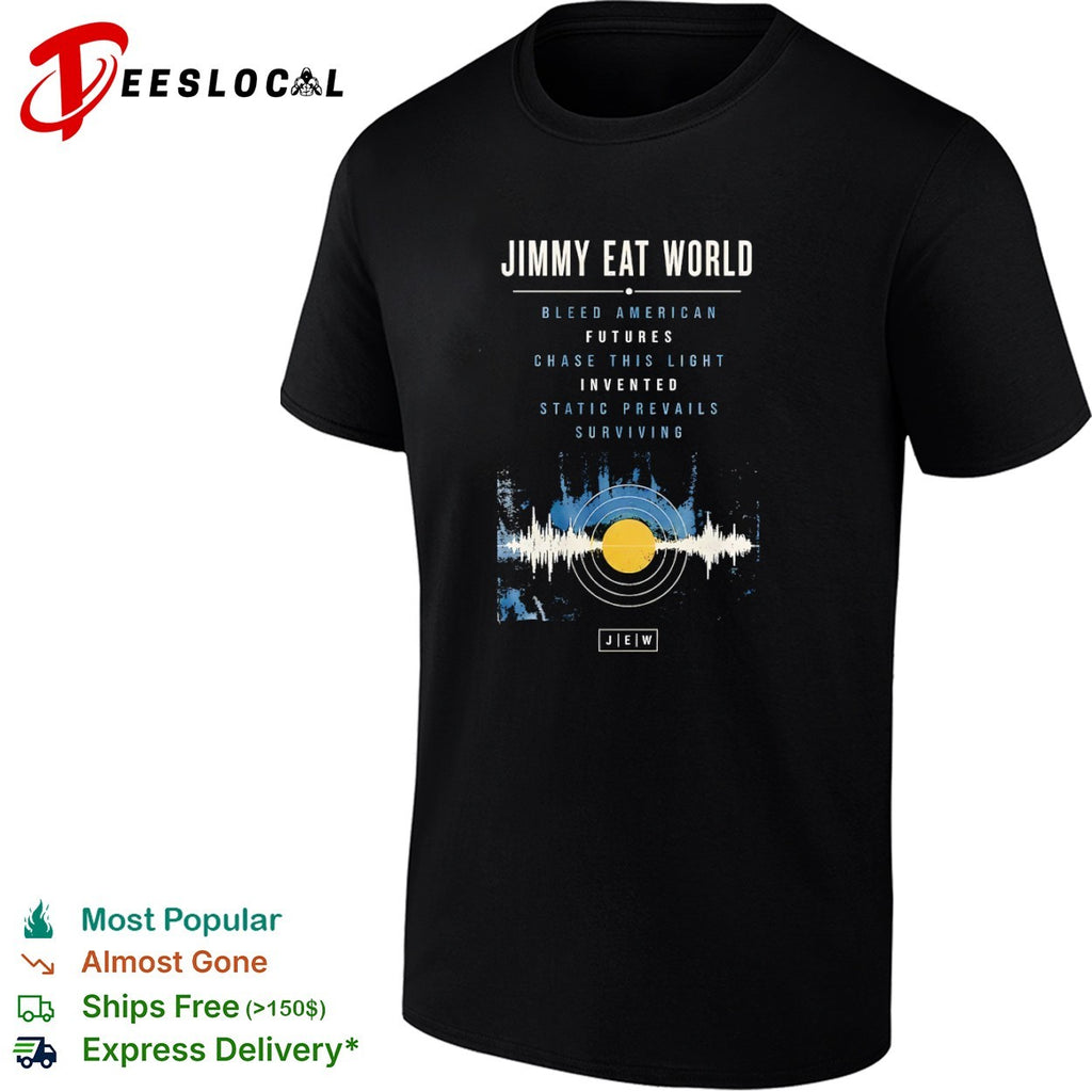 Jimmy Eat World Discography Band Logo Bleed American shirt