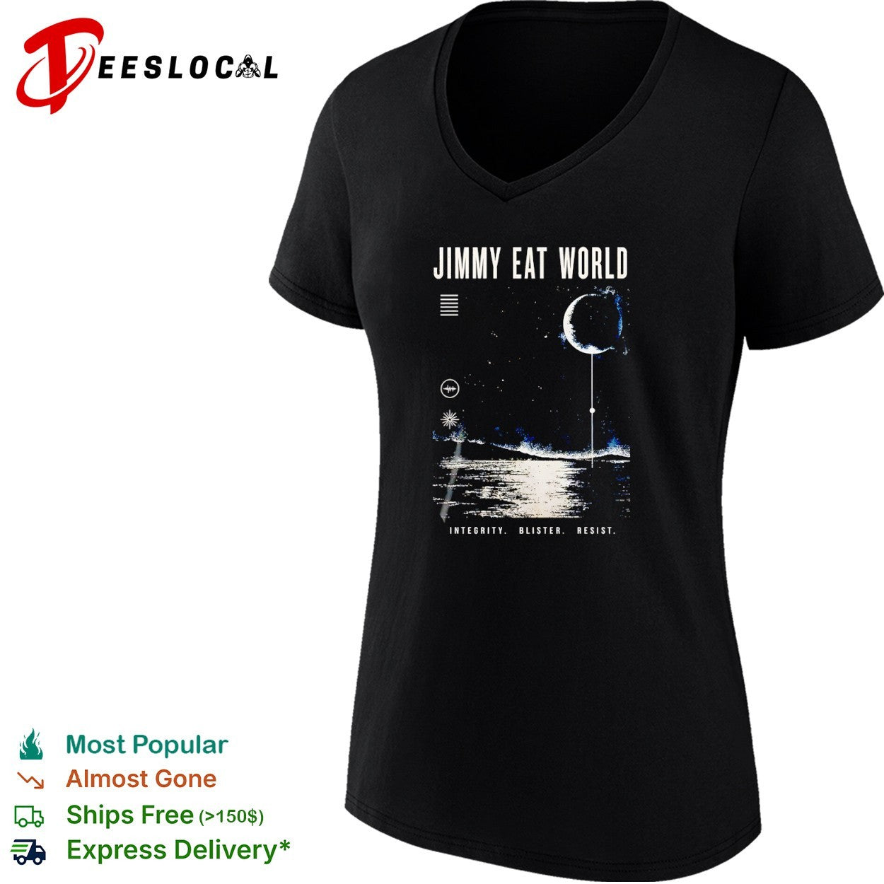 Jimmy Eat World Integrity Blister Resist shirt