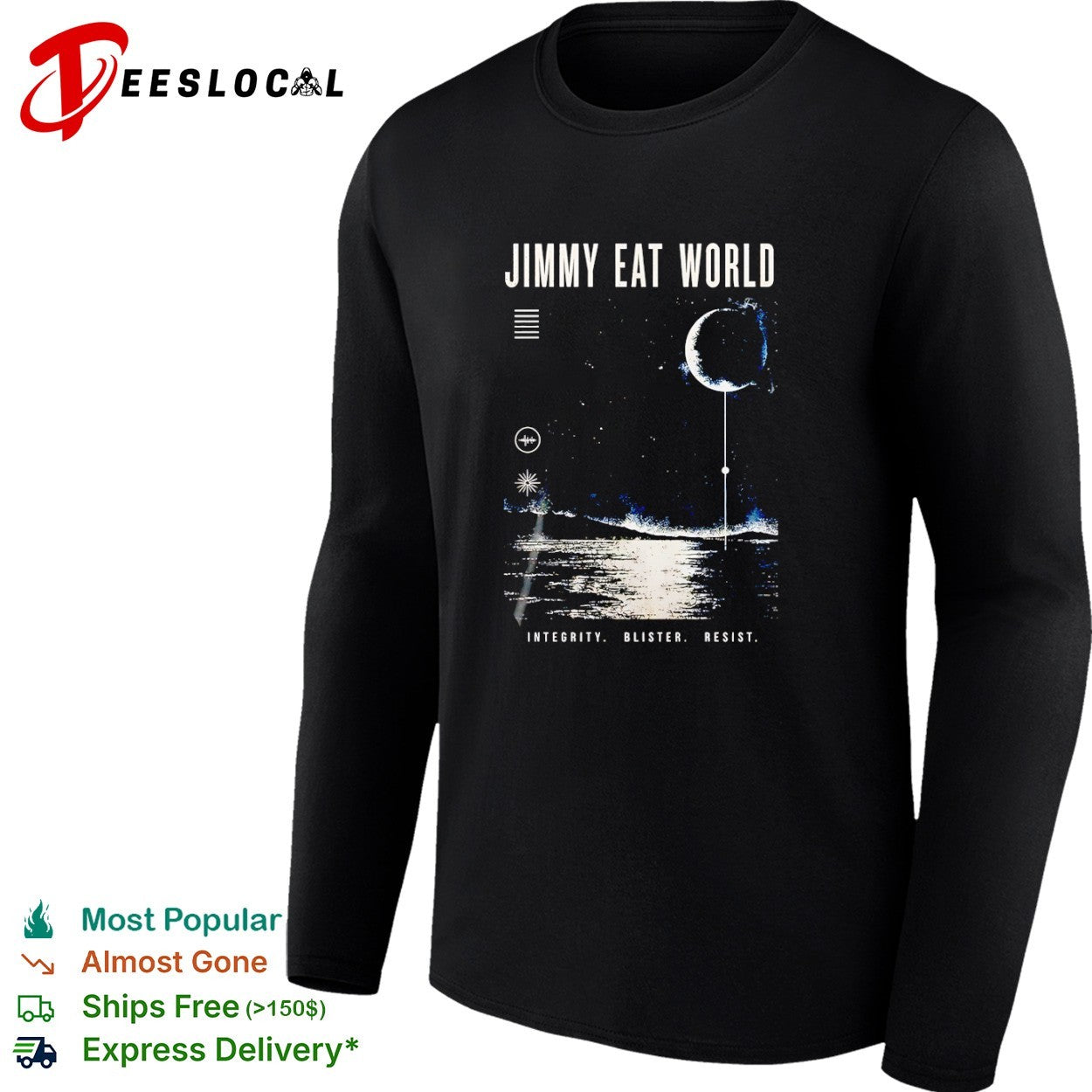 Jimmy Eat World Integrity Blister Resist shirt