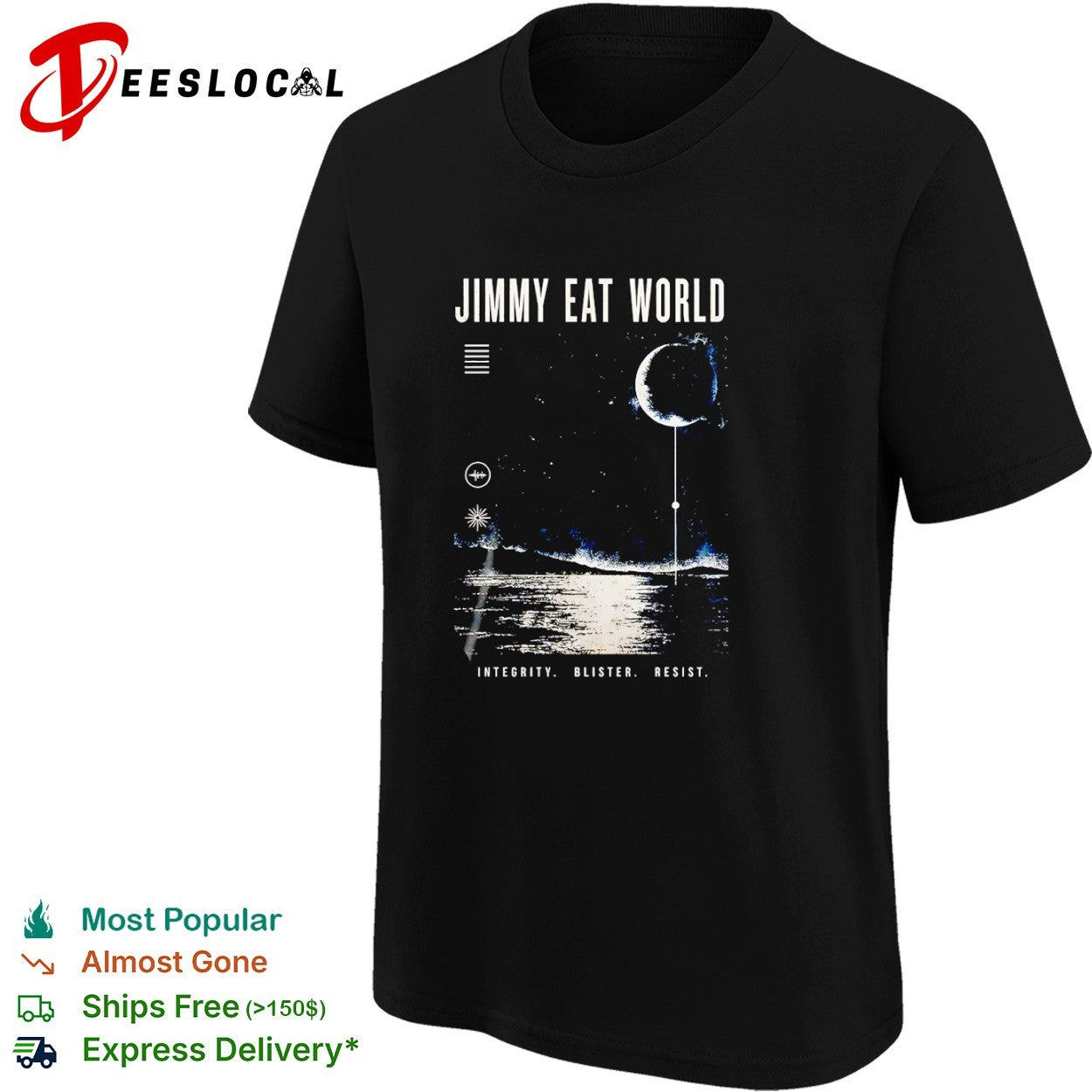 Jimmy Eat World Integrity Blister Resist shirt