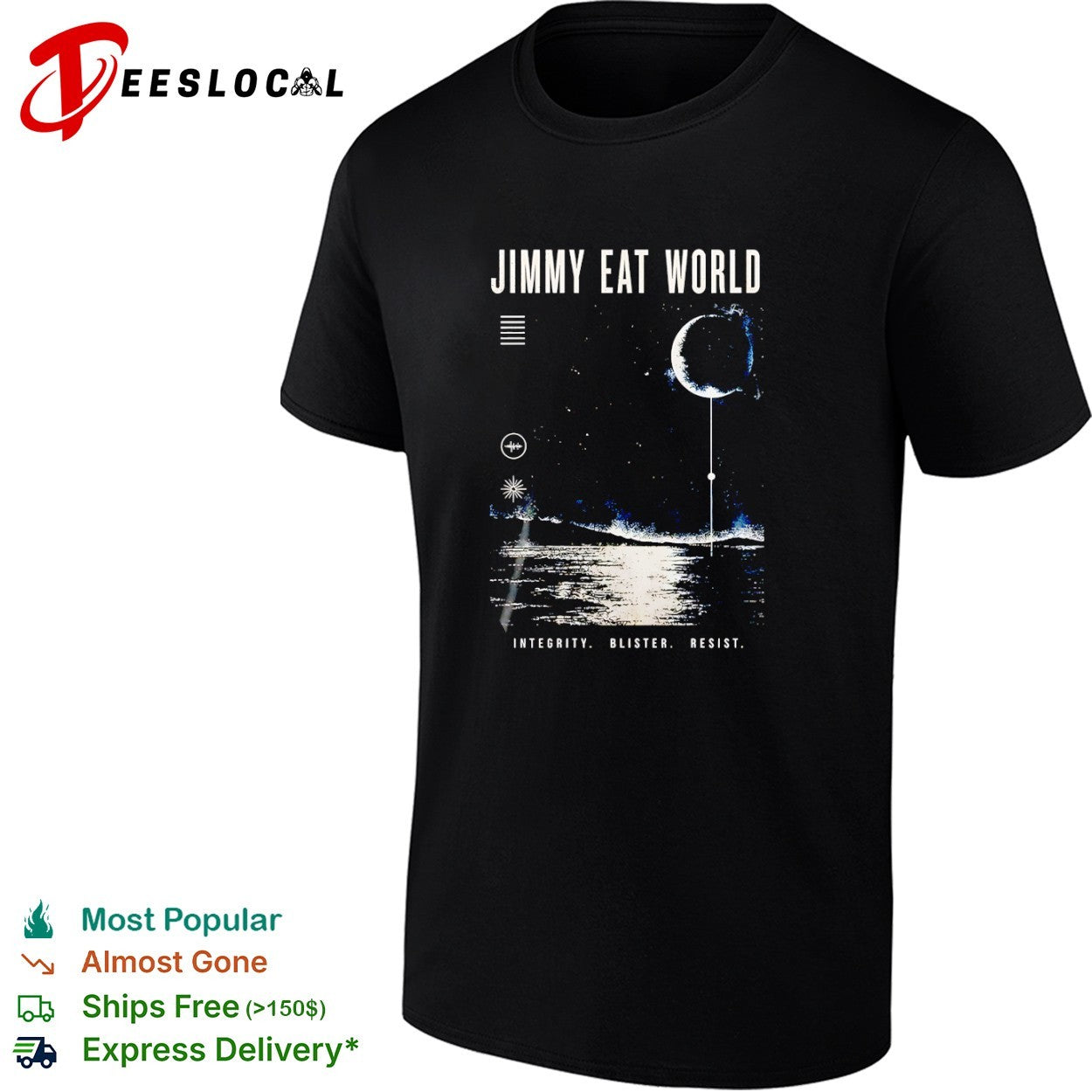 Jimmy Eat World Integrity Blister Resist shirt