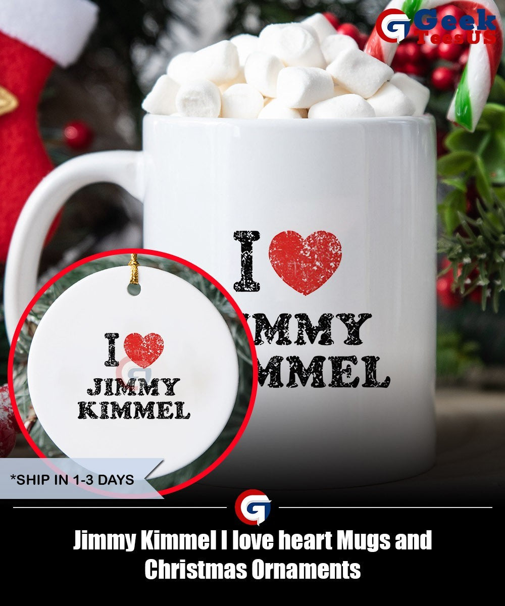 Jimmy Kimmel I love heart shirt