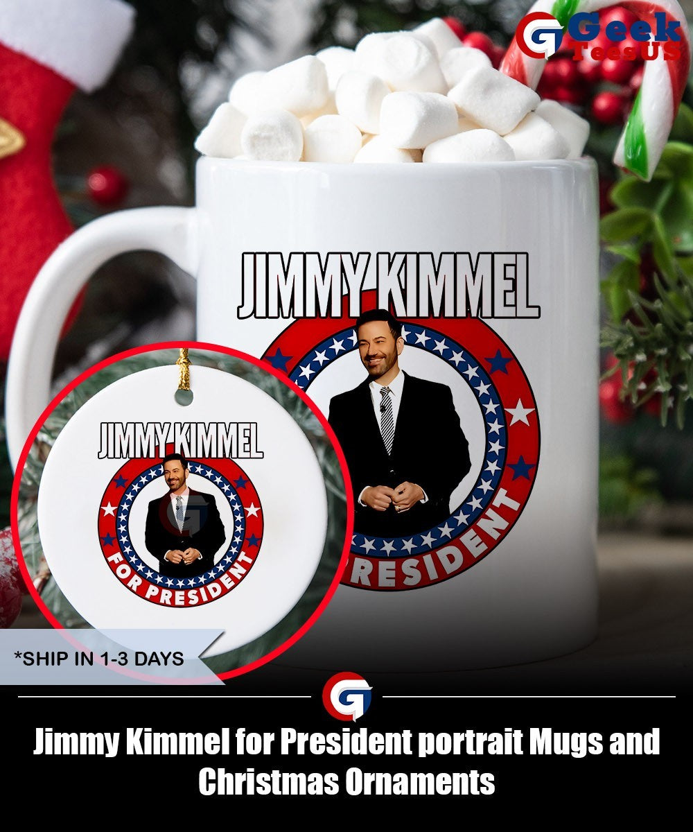 Jimmy Kimmel for President portrait shirt