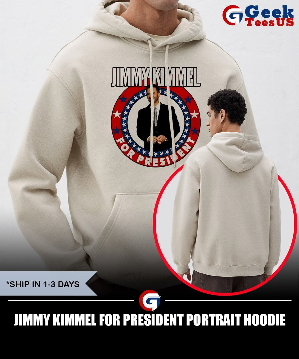 Jimmy Kimmel for President portrait shirt