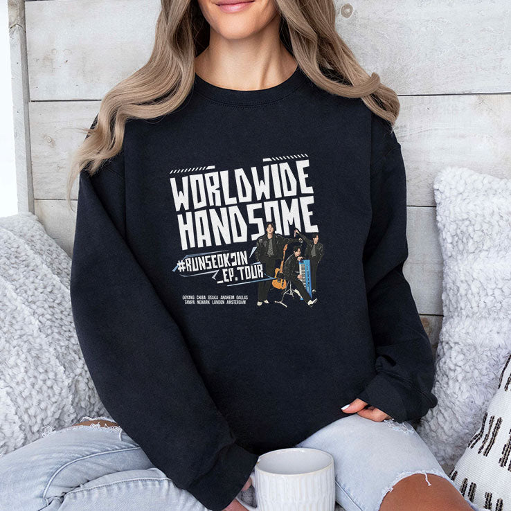 Jin BTS Worldwide Handsome Tour T Shirt