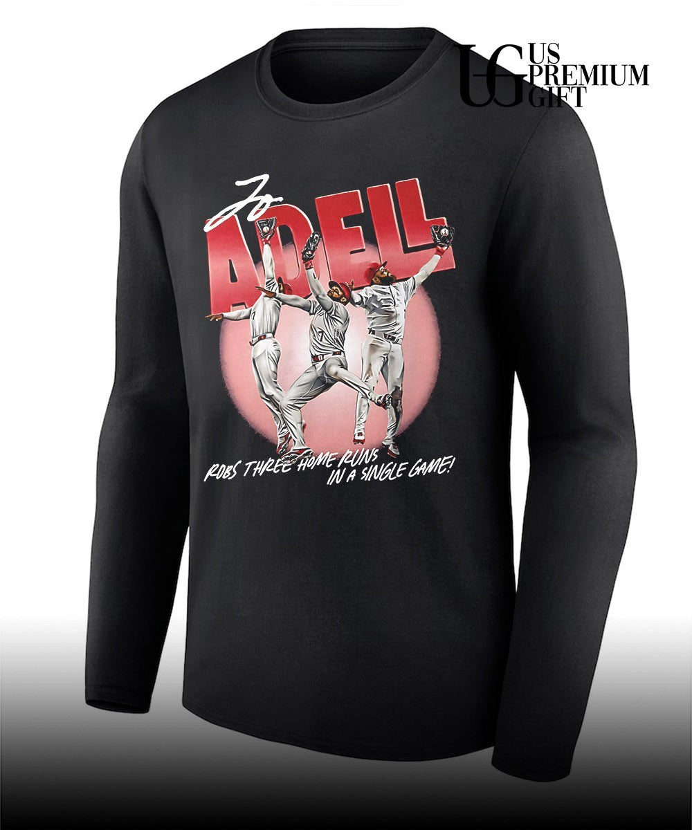 Jo Adell Los Angeles Angels Robbery NHL signature shirt