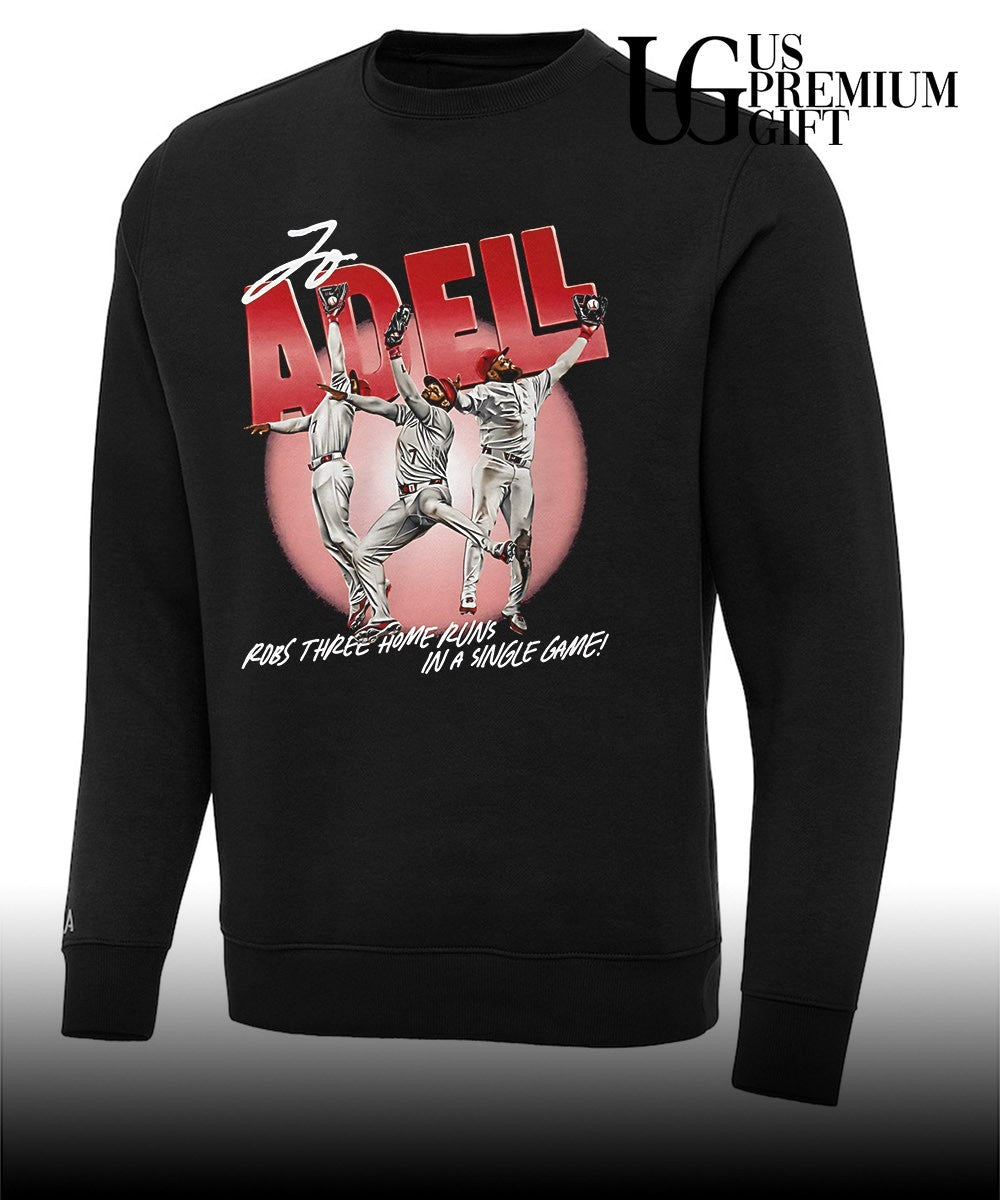 Jo Adell Los Angeles Angels Robbery NHL signature shirt