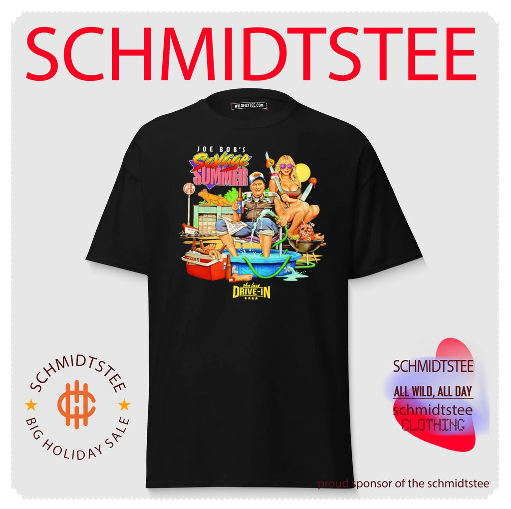 Joe Bob’s Savage Summer The Last Drive-In cartoon shirt