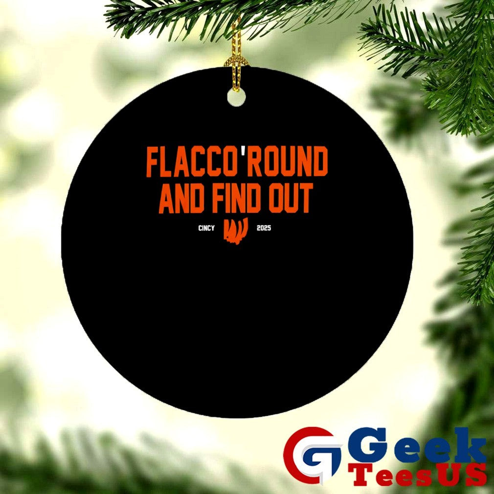 Joe Flacco Round and Find Out 2025 shirt