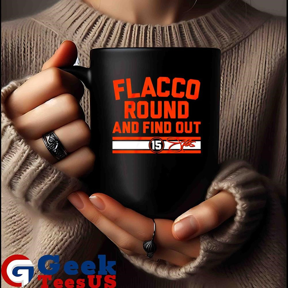 Joe Flacco round and find out Cleveland Browns signature shirt