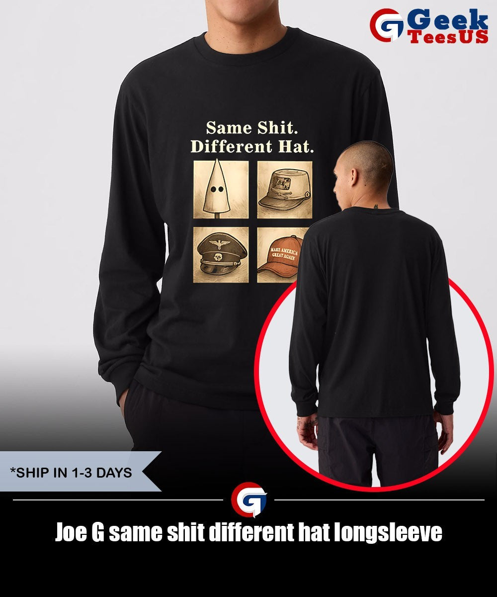 Joe G same shit different hat shirt