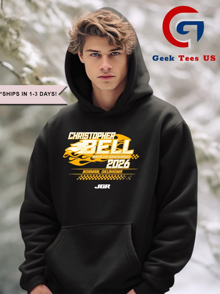 Joe Gibbs Racing Team Christopher Bell NASCAR Cup Series Schedule 2026 shirt