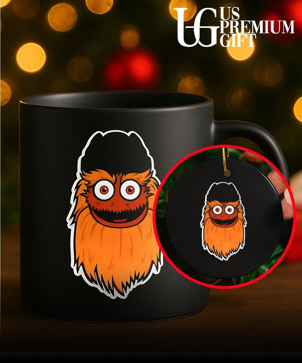 Joe Giglio wearing Gritty shirt