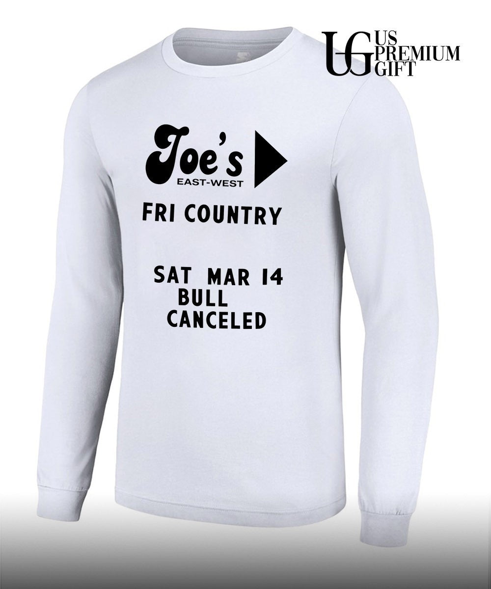Joe’s east west sign shirt