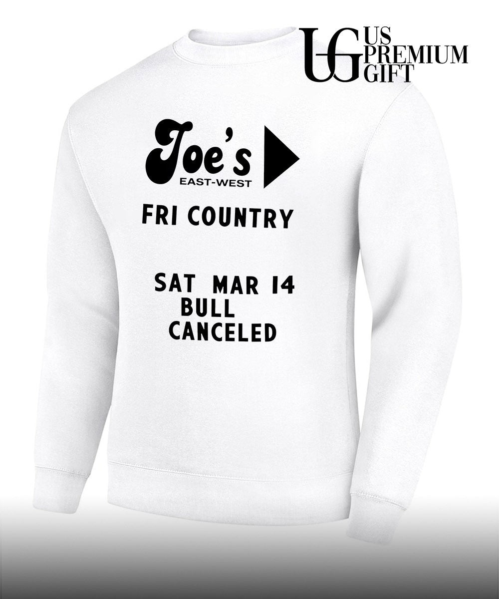 Joe’s east west sign shirt