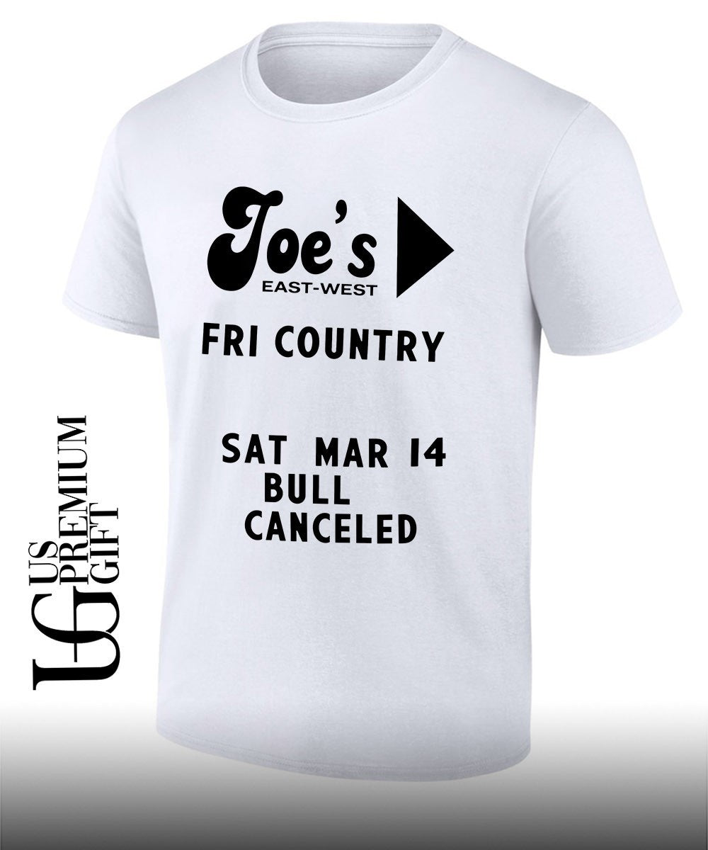 Joe’s east west sign shirt